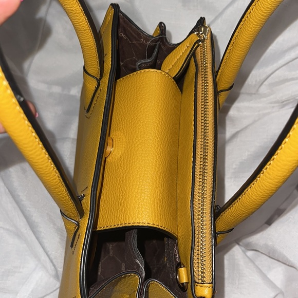 ALDO yellow handbag with two handles - Picture 5 of 7